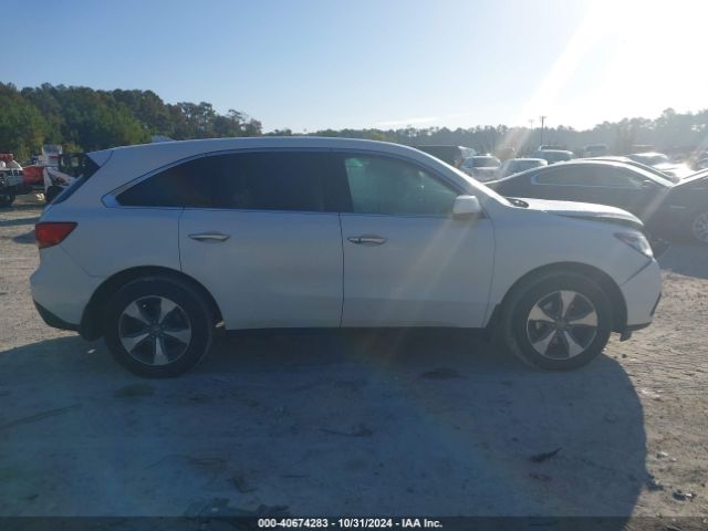 5FRYD4H29FB011401 Acura MDX