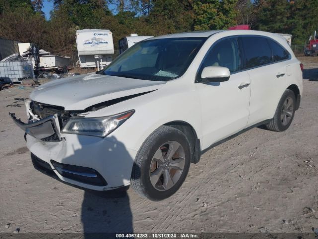 5FRYD4H29FB011401 Acura MDX