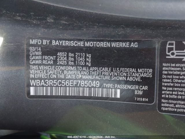 WBA3R5C56EF785049 BMW 435i Xdrive