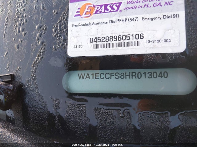 2017 AUDI Q3 WA1ECCFS8HR013040 Photo 8