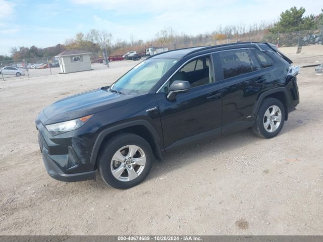 JTMLWRFV1MD559445 Toyota Rav4 Hybrid Le