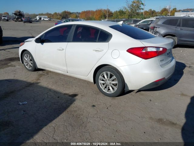 KNAFX4A67G5445958 KIA FORTE LX