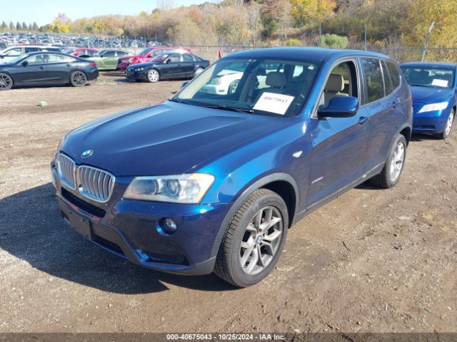 2011 BMW X3 5UXWX7C56BL734258 Photo 1