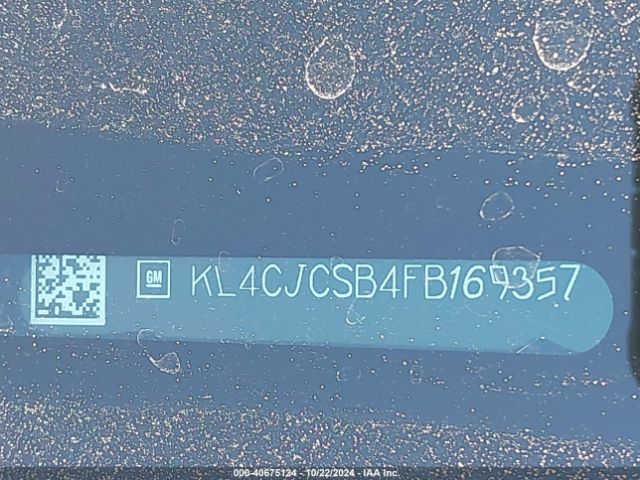 KL4CJCSB4FB169357 Buick Encore Leather