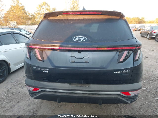 KM8JBCA1XPU132690 Hyundai Tucson Hybrid Blue
