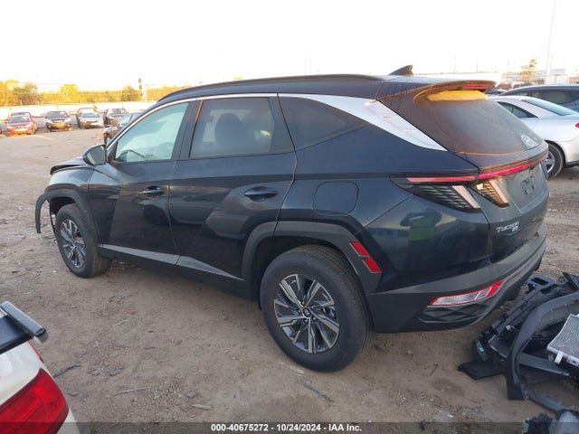 KM8JBCA1XPU132690 Hyundai Tucson Hybrid Blue