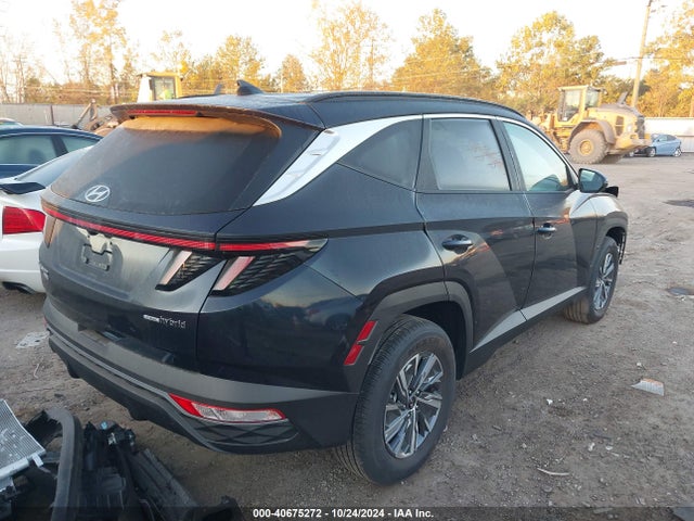 KM8JBCA1XPU132690 Hyundai Tucson Hybrid Blue