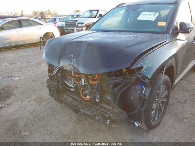 KM8JBCA1XPU132690 Hyundai Tucson Hybrid Blue