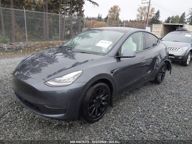 2021 TESLA MODEL Y 5YJYGDEE9MF098608 Photo 1