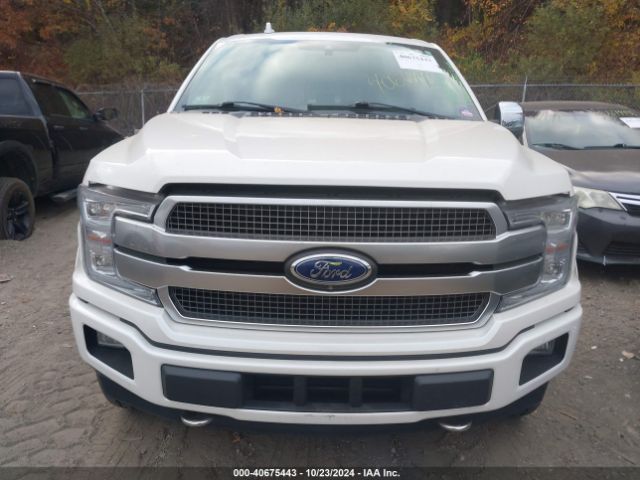 1FTEW1EG0JFA53425 Ford F-150 Platinum