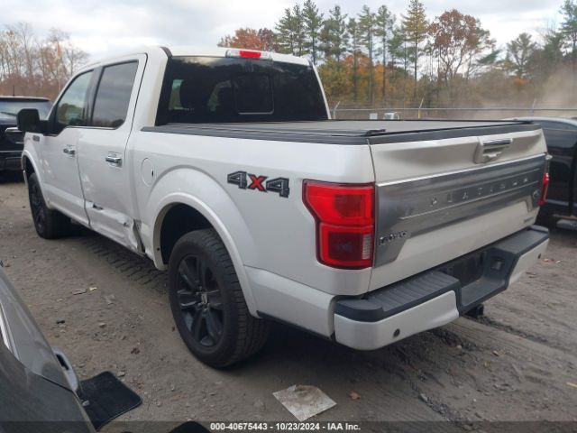 1FTEW1EG0JFA53425 Ford F-150 Platinum