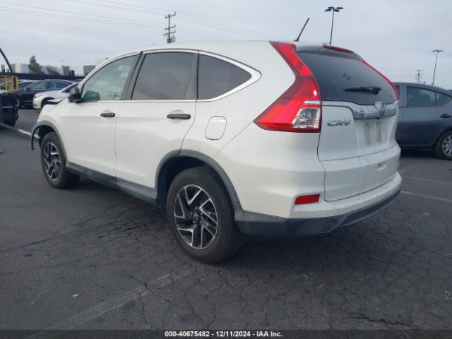 5J6RM3H47GL006319 Honda CR-V SE