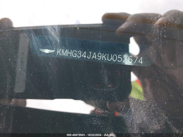 KMHG34JA9KU052674 Genesis G90 3.3t Premium