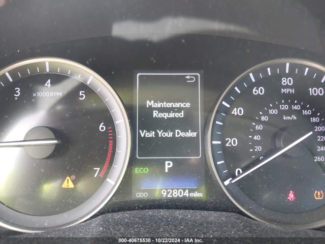 58ABK1GG4GU013501 Lexus ES 350