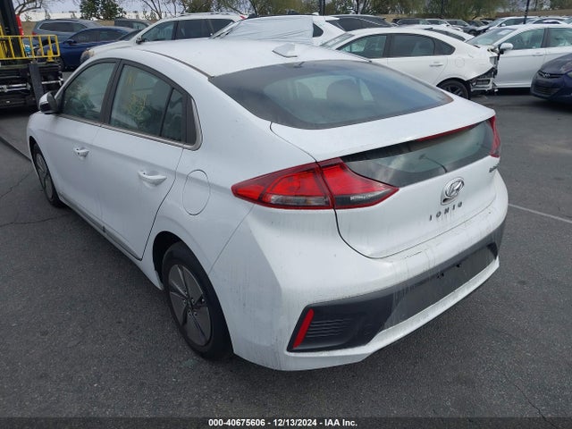 KMHC75LC5NU273491 Hyundai Ioniq Hybrid Se
