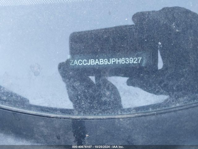 ZACCJBAB9JPH63927 Jeep Renegade Upland Edition 4x4
