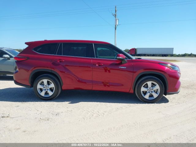 5TDZARAH1MS509143 Toyota Highlander Hybrid Le