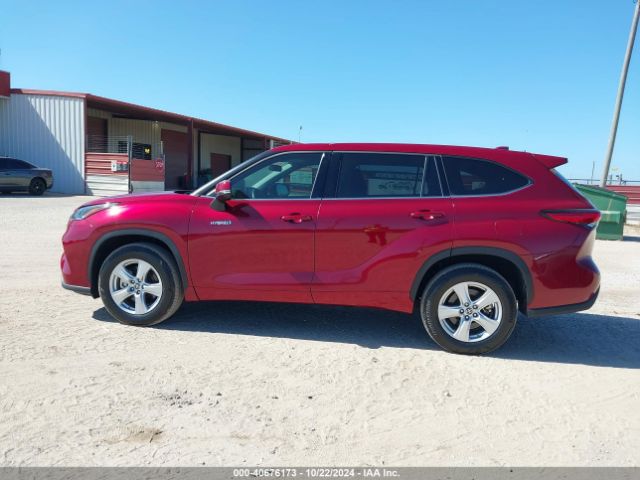 5TDZARAH1MS509143 Toyota Highlander Hybrid Le