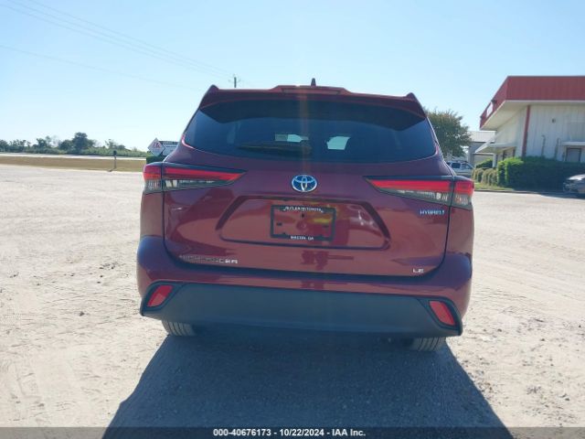 5TDZARAH1MS509143 Toyota Highlander Hybrid Le
