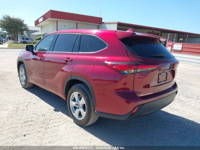 5TDZARAH1MS509143 Toyota Highlander Hybrid Le