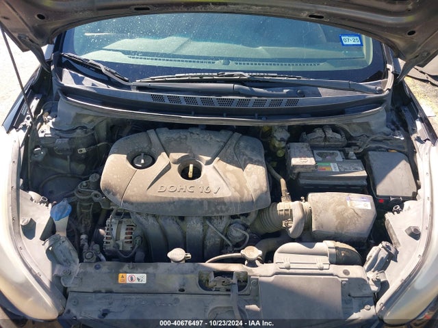 Hyundai ELANTRA SE 2014 KMHDH4AE6EU094974 Image 10