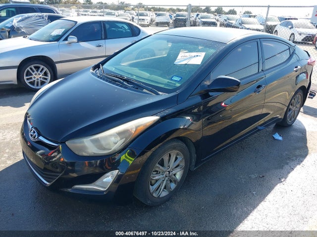 Hyundai ELANTRA SE 2014 KMHDH4AE6EU094974 Image 2
