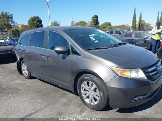 5FNRL5H66EB031394 Honda Odyssey Ex-l