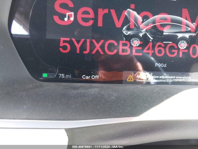 Tesla Model X 75d/p100d/p90d 2016 5YJXCBE46GF000867 Image 17