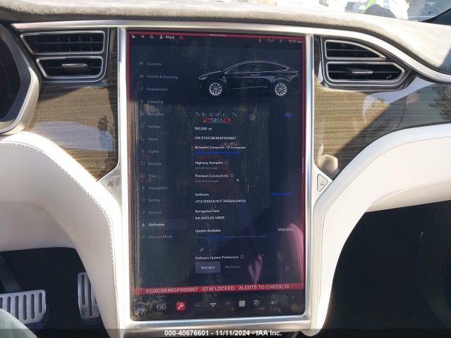 Tesla Model X 75d/p100d/p90d 2016 5YJXCBE46GF000867 Image 18