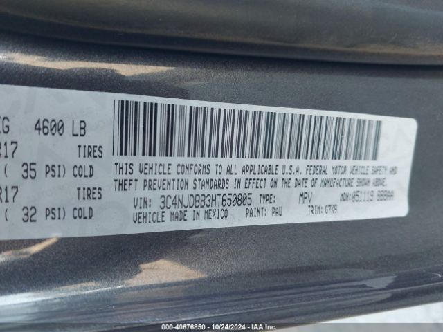 3C4NJDBB3HT650805 Jeep New Compass Latitude 4x4