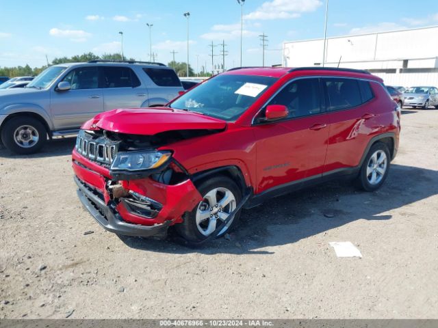 3C4NJCBB3MT563846 Jeep Compass Latitude Fwd