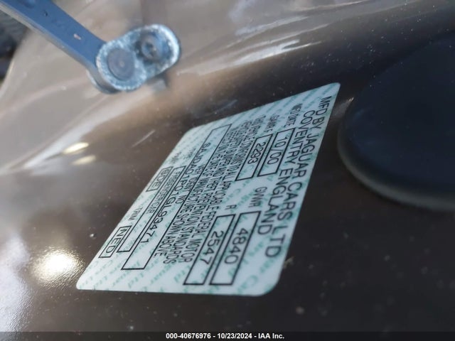 2001 JAGUAR S-TYPE SAJDA01P01GL93471 Photo 8