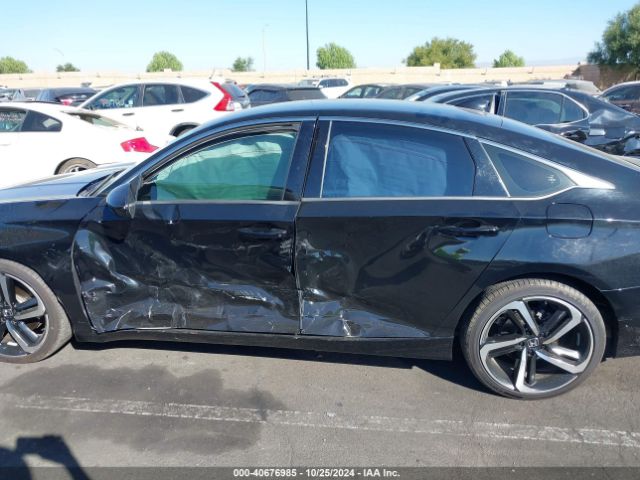 1HGCV1F38JA166365 Honda Accord Sport
