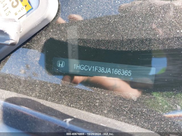 1HGCV1F38JA166365 Honda Accord Sport
