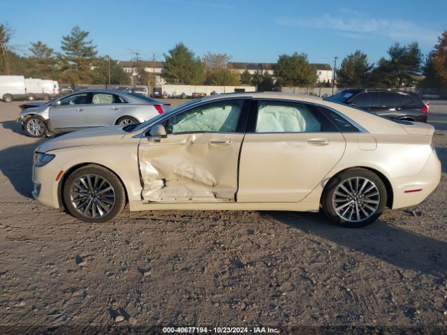 3LN6L5A93JR602285 Lincoln Mkz Premiere
