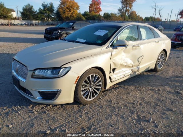 3LN6L5A93JR602285 Lincoln Mkz Premiere