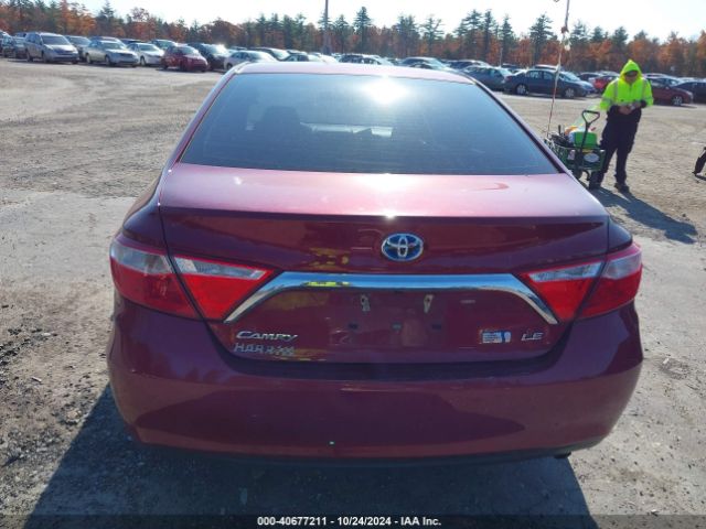 4T1BD1FK2GU191804 Toyota Camry Hybrid Le