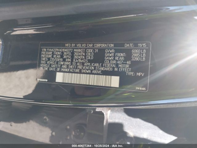 YV4A22PK4G1046272 Volvo Xc90 T6 Momentum