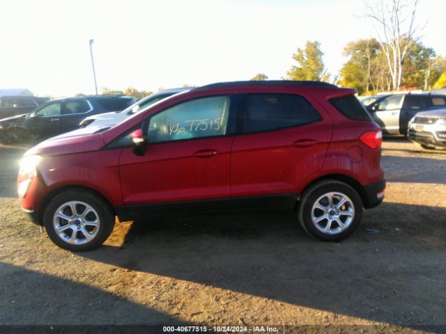 MAJ3S2GE8LC394473 Ford Ecosport Se