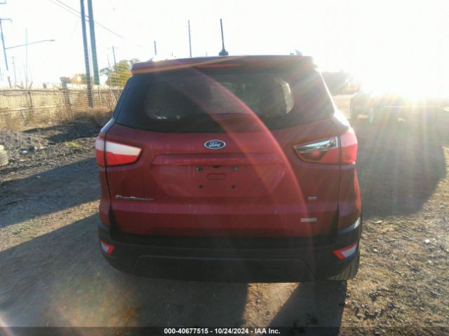 MAJ3S2GE8LC394473 Ford Ecosport Se