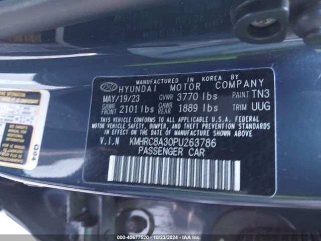 KMHRC8A30PU263786 Hyundai Venue Limited