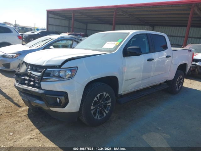 1GCGTDEN8M1292577 Chevrolet Colorado 4wd  Short Box Z71
