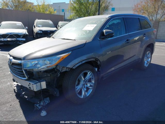 5TDYKRFH6GS135361 Toyota Highlander Limited V6