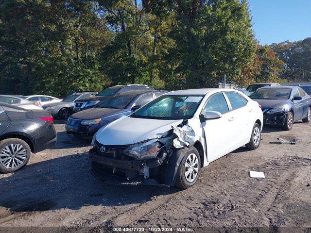 Toyota COROLLA L 2014 2T1BURHE2EC077869 Image 2