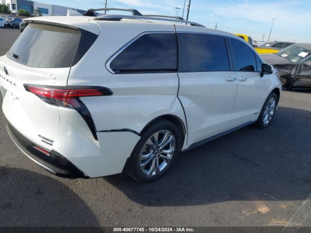 5TDERKEC5MS014263 Toyota Sienna Platinum