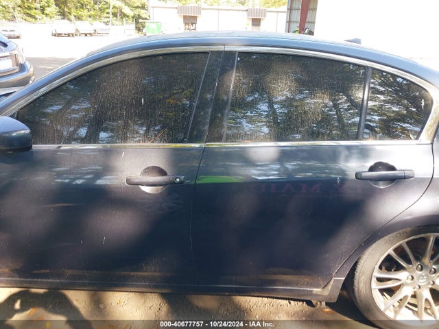 2011 Infiniti G37x მანქანა იყიდება აუქციონზე, vin: JN1CV6AR2BM351389, აუქციონის ნომერი: 40677757