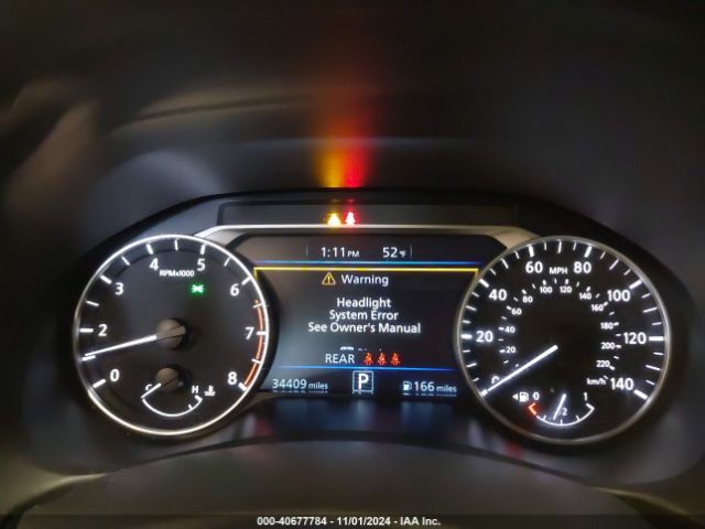1N4BL4DW4PN327865 Nissan Altima Sv Intelligent Awd