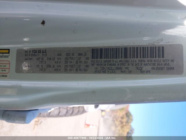 1C6HJTAG3LL109494 Jeep Gladiator Sport S 4x4