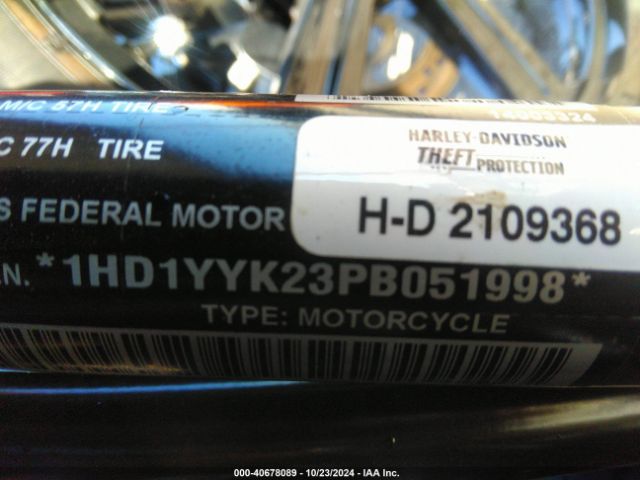 2023 HARLEY-DAVIDSON FXBBS 1HD1YYK23PB051998 Photo 9