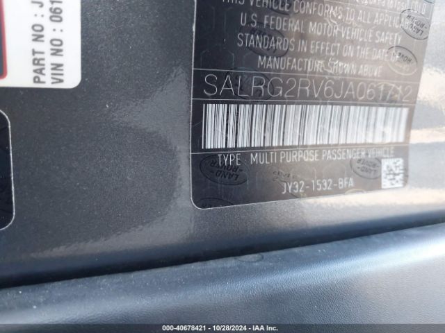 2018 LAND ROVER DISCOVERY SALRG2RV6JA061712 Photo 8